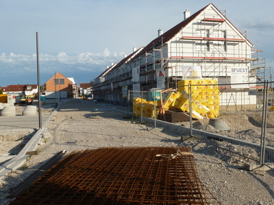 im Baugebiet Eching-West