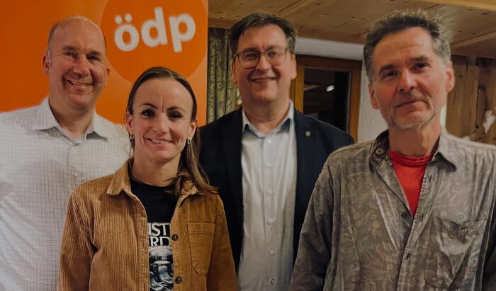Gruppenbild des Vorstands der ödp Neufahrn/Eching